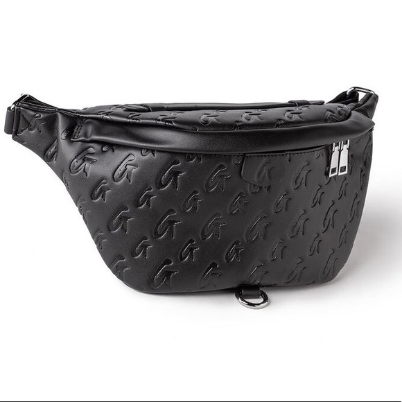 Handbags - GLAMAHOLIC Matte blk Fanny pack